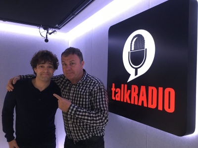 Lee Mead on Talk Radio, September 2016