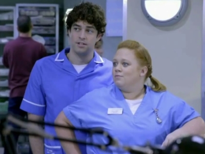 Lee Mead as Nurse Lofty, BBC Casualty
