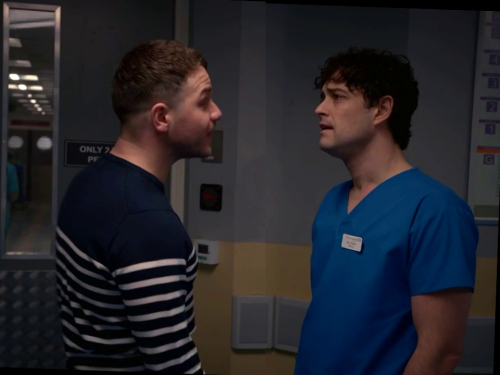 Lee Mead in Holby City - May 2018