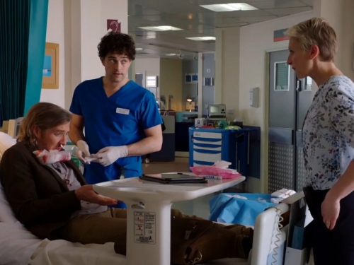 Lee Mead in Holby City - Sep 2018