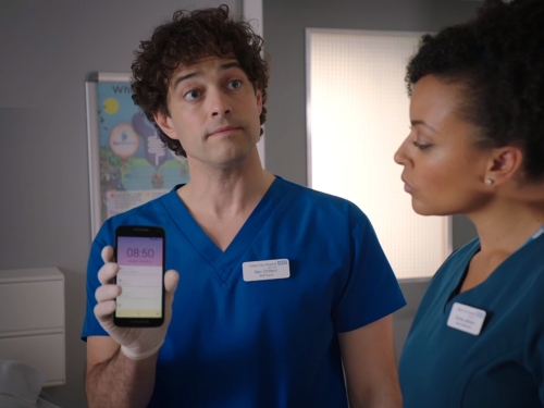 Lee Mead in Holby City - Jan 2019