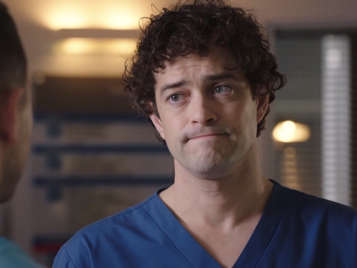 Lee Mead in Holby City - May 2019