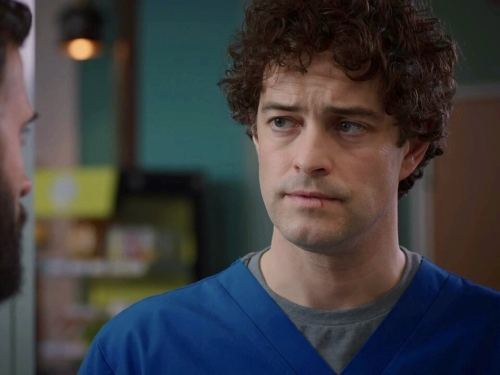 Lee Mead in Holby City - June 2019