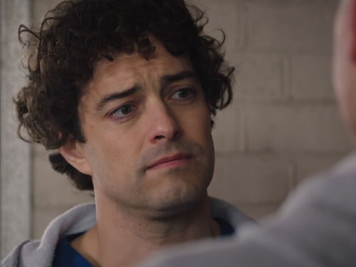 Lee Mead in Holby City - July 2019