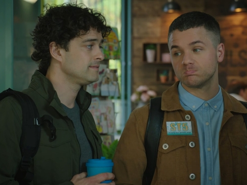 Lee Mead in Holby City - August 2019