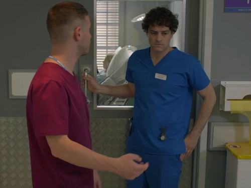 Lee Mead in Holby City - November 2019