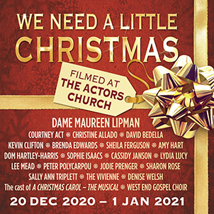 Lee Mead in We Need A Little Christmas, Dec 2020