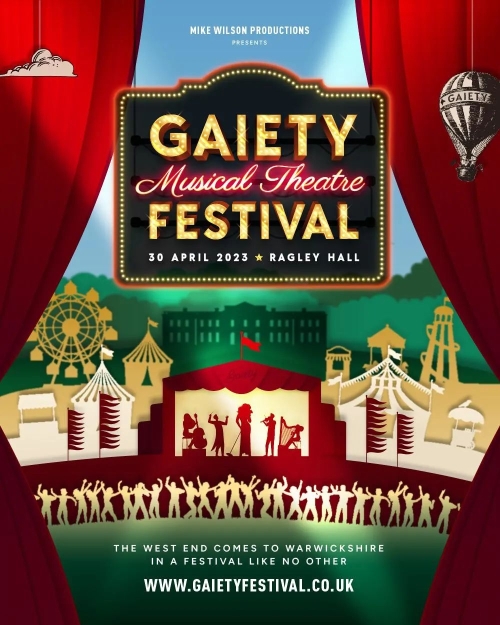 Lee Mead headlines at the Gaiety Festival - Ragley Hall, April 2023