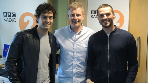 Lee Mead and Matt Willis with Patrick Kielty - BBC Radio 2, May 2013/