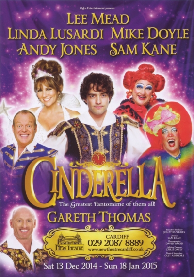 Lee Mead 'Cinderella' - Cardiff 2014/15