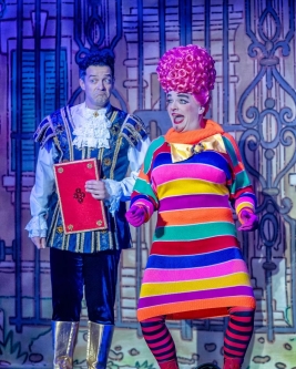 Lee Mead and Jack Land Noble in Cinderella at the Hull New Theatre, 2023/24