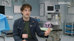 Lee Mead in Holby City video interview - May 2017