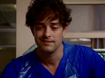 Lee Mead in Holby City - Aug 2017