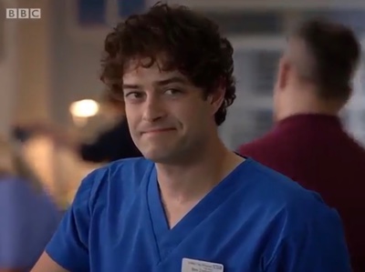 Lee Mead in Holby City - Aug 2017