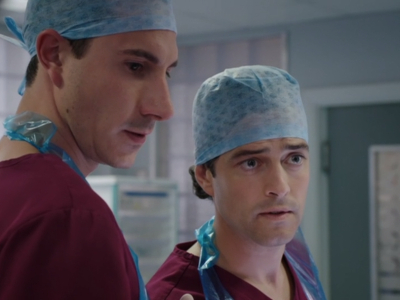 Lee Mead in Holby City - Oct 2017