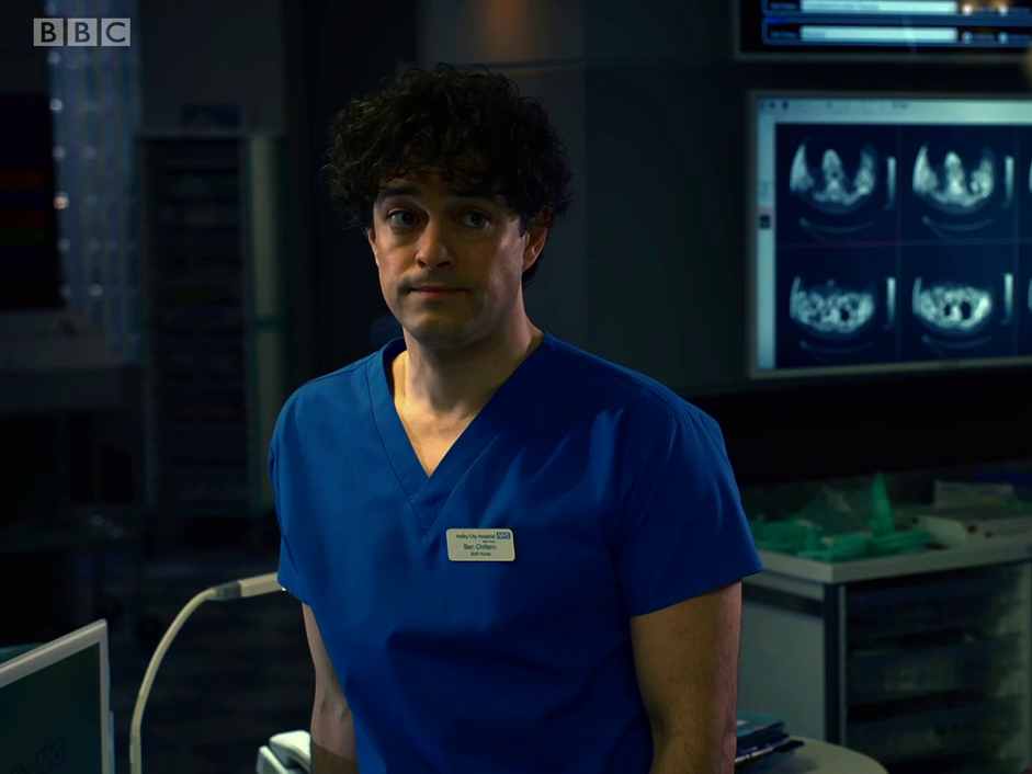 Lee Mead in Holby City - May 2018
