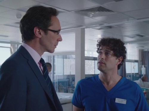 Lee Mead in Holby City - Sep 2018