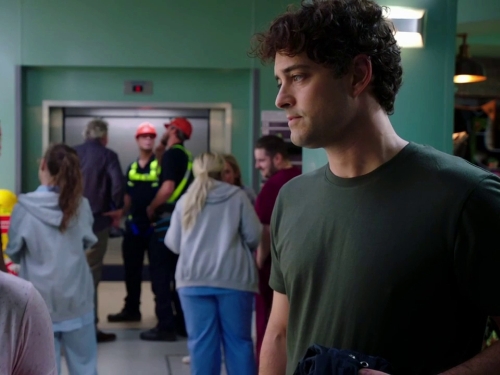 Lee Mead in Holby City - Oct 2018