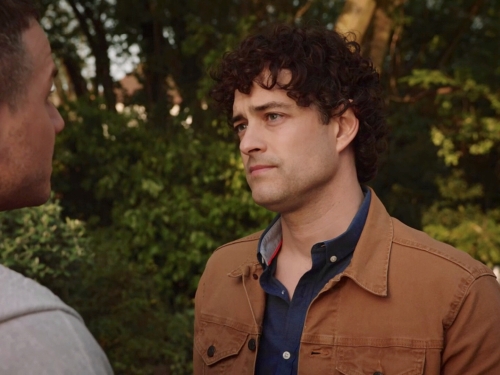 Lee Mead in Holby City - July 2019
