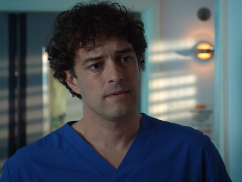Lee Mead in Holby City - October 2019