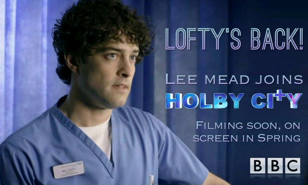 Lee Mead joins Holby City, 2017