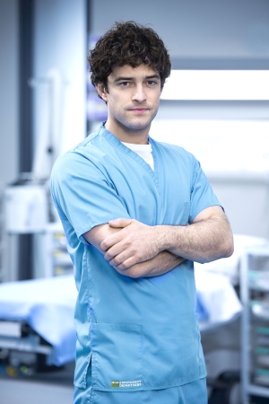 Lee Mead as Nurse Ben 'Lofty' Chiltern, BBC Casualty - Feb 2014