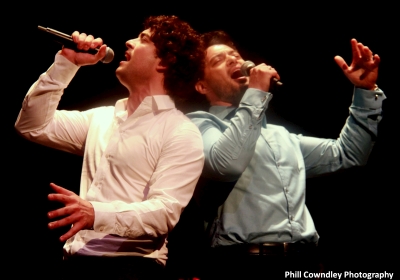 Lee Mead and Stephen Rahman-Hughes in Concert at Beck Theatre Hayes, July 2014